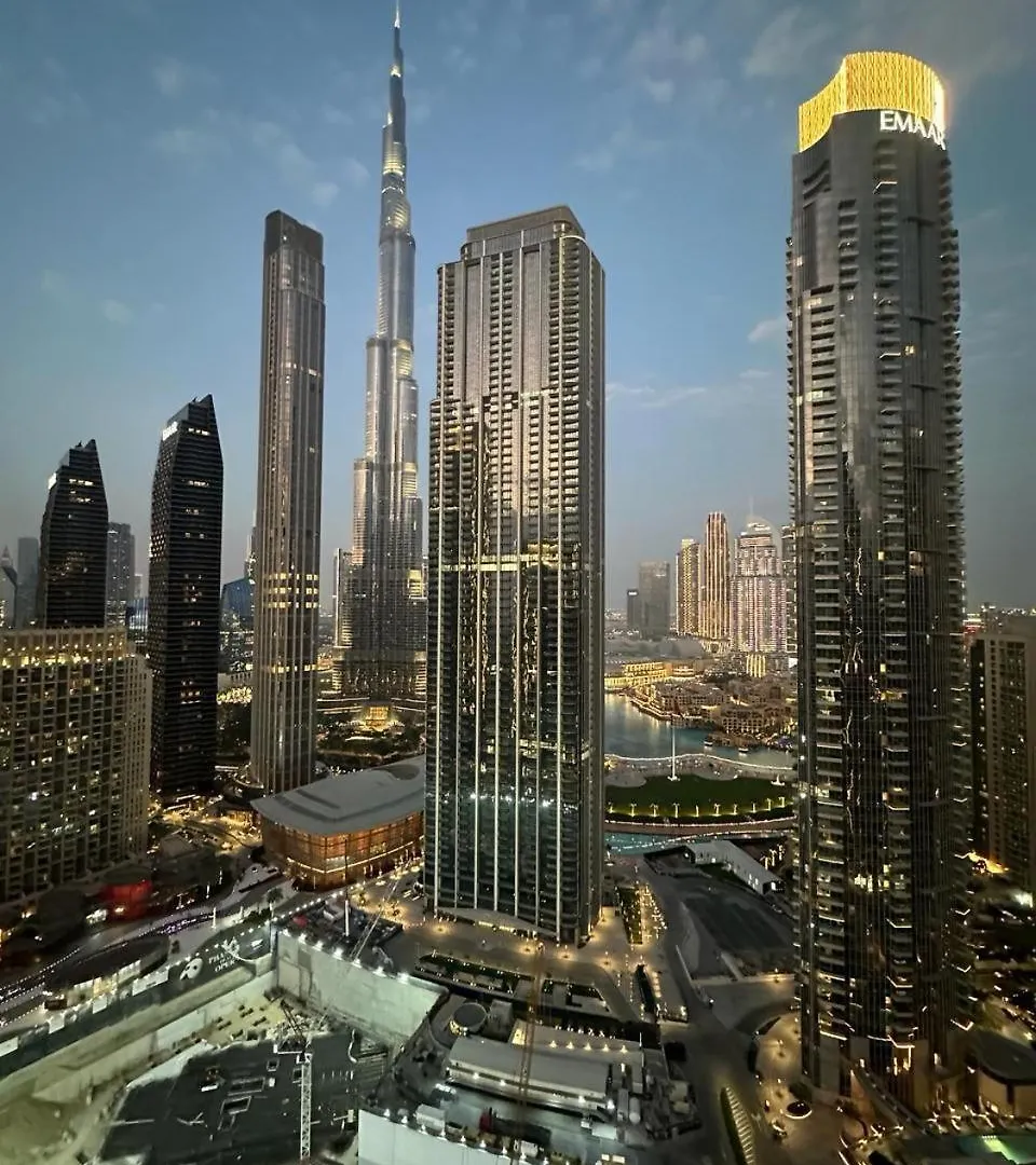 Luxury Apartment Burj Crown Burj Khalifa View Dubai