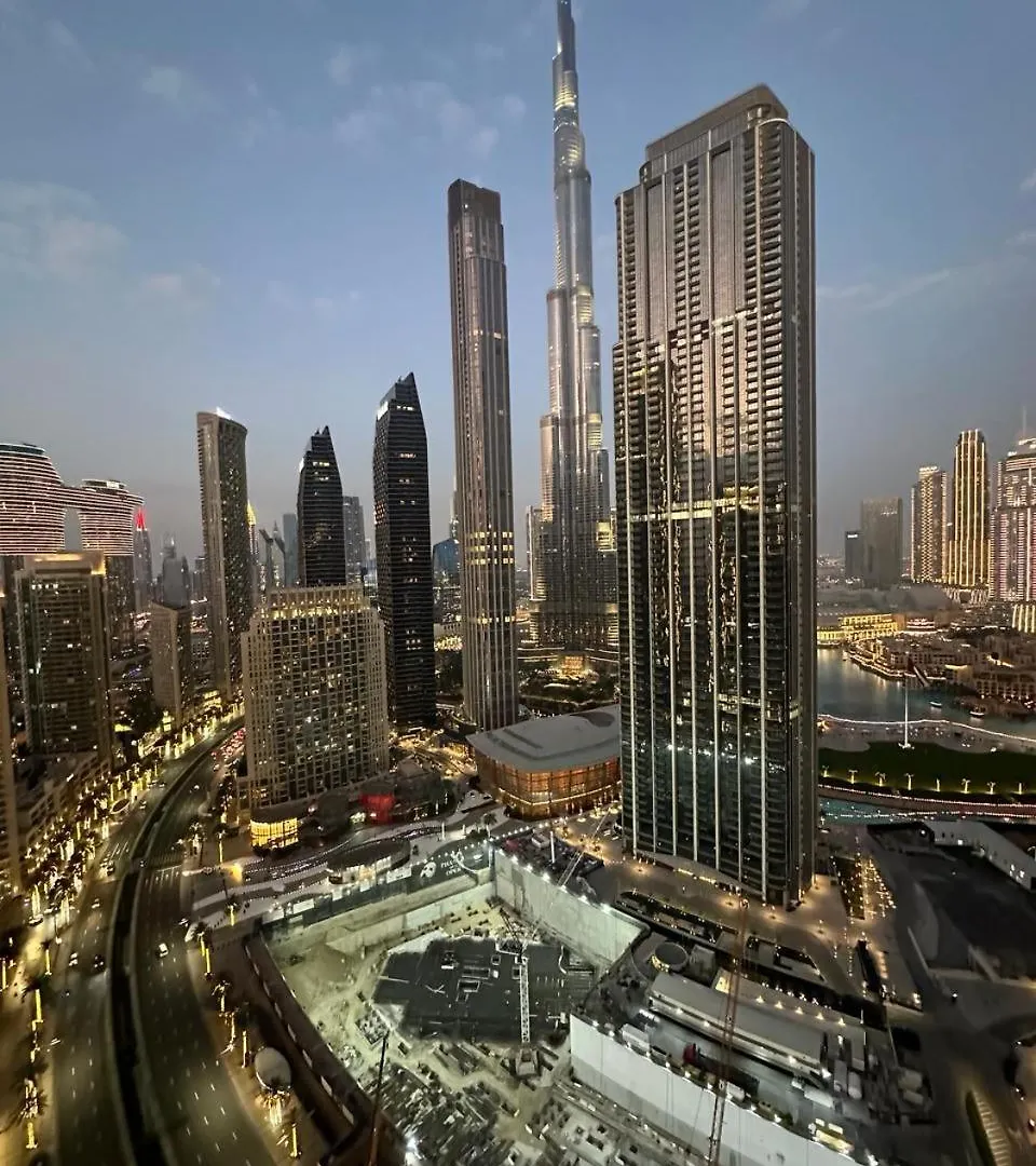 Luxury Apartment Burj Crown Burj Khalifa View Dubai